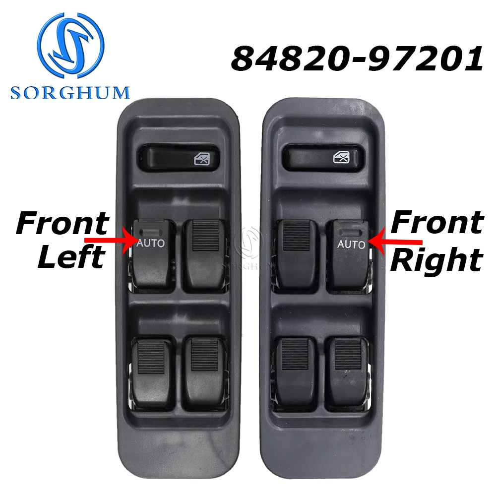 

SORGHUM Right Side Power Master Window Switch 84820-97201 84820-B5010 For Daihatsu Sirion Terios Serion YRV 1998-2001 11 Pins