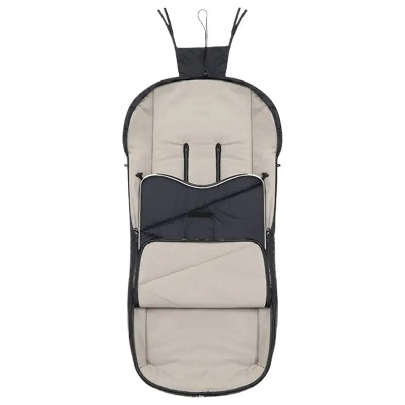 

Stroller Bunting Bag Baby Stroller Foot Warmer Quilted Stroller Sleeping Bag Thickened Comfort Baby Stroller Sleeping Bag For