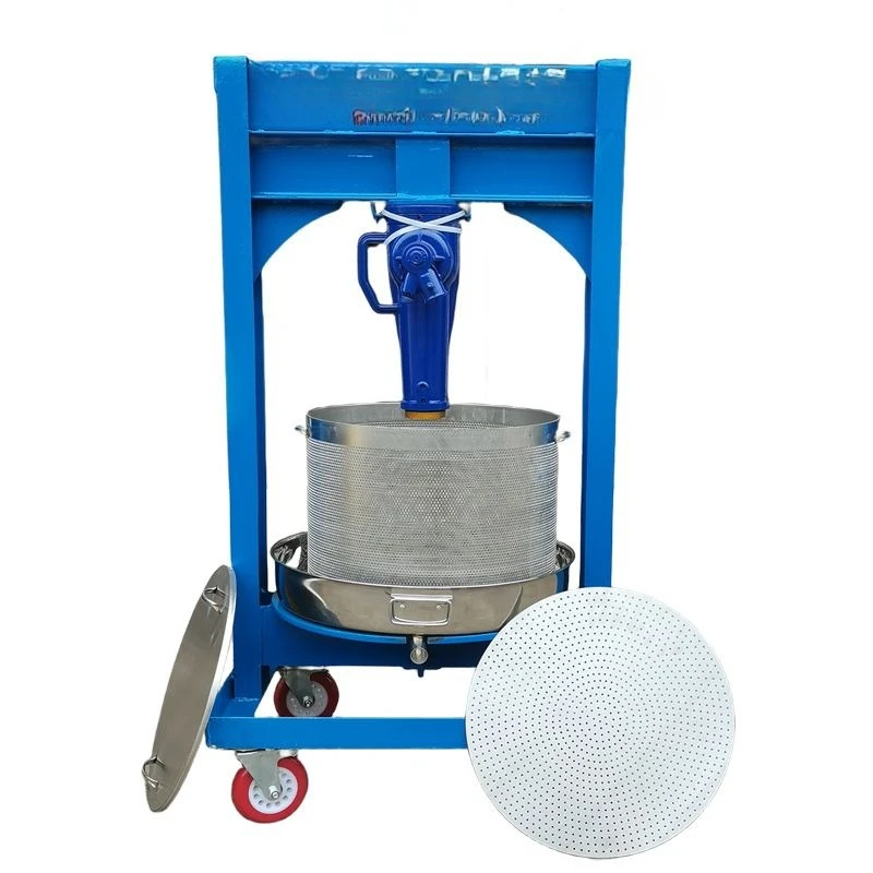 Stainless steel press Manual spiral juicer Household wine making equipment Lees press Juicer Extruder