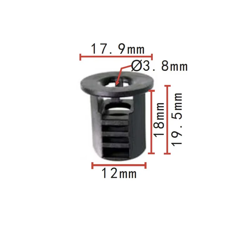 90467-05145 10PCS R-356 Decorative retain suitable for fixing buckle of lower fixer of rear seat cushion cover of Toyota Lexus.