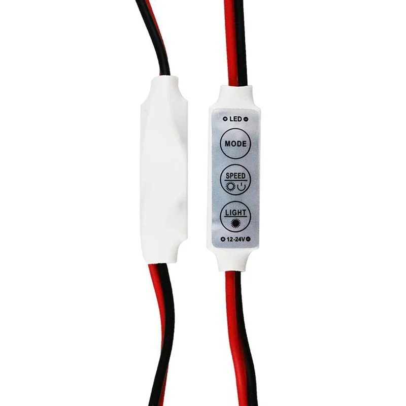 1/5/10Pcs Mini 12V LED Light Dimming 3 Keys Controller Dimmer Driver and Switch 3528 5050 5630 Newest Control Led Strip Light