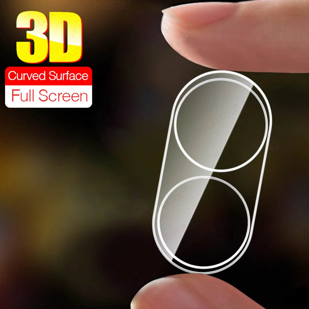 3D Clear Full Screen Camera Glass For Samsung Galaxy Z Flip 6 Case Lens Protector Samsang ZFlip6 ZFlip 6 Flip6 5G Lenses Cover