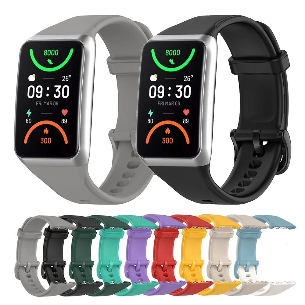 Oppo Band 2用シリコンリストストラップ,時計ブレスレット