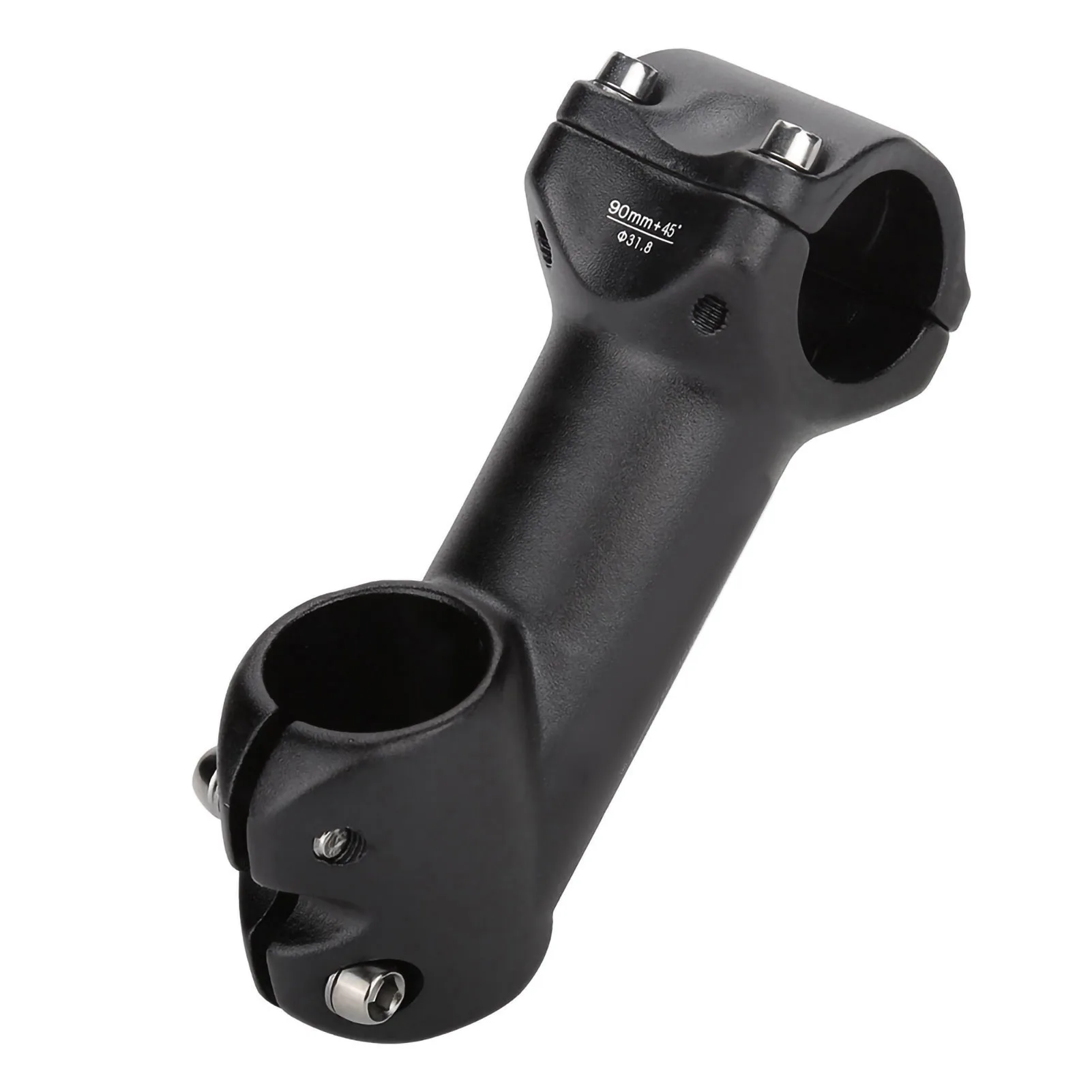 31.8mm Bike Stem Bike Accessory Mountain  Alunimium Alloy Bike Tube Stem Replacement Part Accessory Mountain Bike Stem
