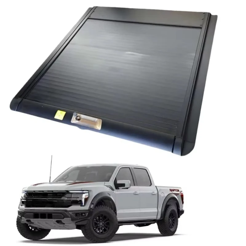 

Aluminum Alloy Manual Electric Waterproof Locking Retractable Roll-Up Tonneau Cover for Maverick Silverado RAM No-Drill