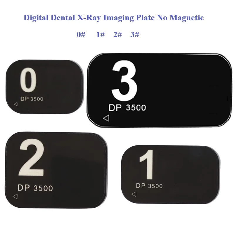 

Dental PSP Scanner Plate Digital Intraoral X-Ray Imaging PSP Plate Dental X-Ray Imaging Plate Size0 Size1 Size2 Size3 Magnetic