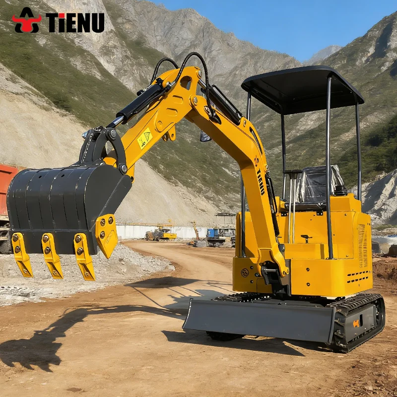 EPA-certified Engines New Tracked Excavators Agricultural Bagging Machines Home Excavators Mini Excavators view 6