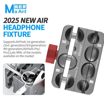 MaAnt P2 AIR Earphone Clamp for AirPods 1/2/3/4/Pro/Pro12 Earphone Chip Repair Fixed Disassembly Battery Replacement Tools