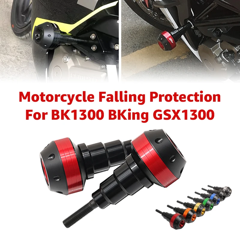 Motorcycle Frame Sliders Crash Protector For BK1300 BKing B King GSX1300 2008-2012 Motorcycle Falling Protection Crash Pad