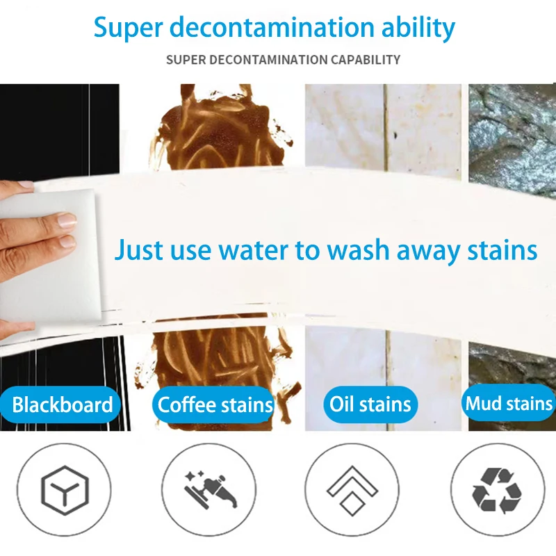 Éponge de nettoyage magique en mélamine pour livres de frottement, outils de cuisine, éponge à vaisselle, 5 pièces, 10 pièces, 20 pièces, 50 pièces,