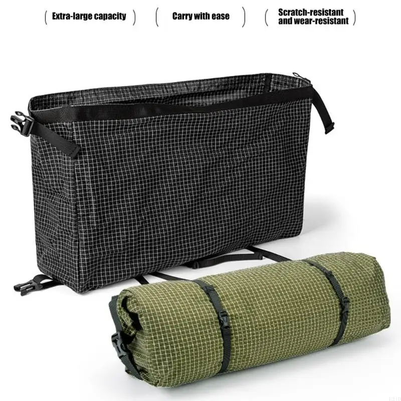 

Weatherproof Outdoor Bag with Internal Compartments for Organized Packings