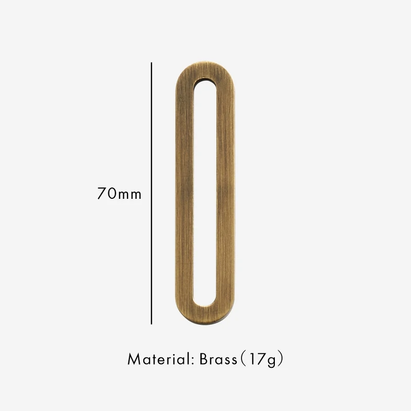 Nurlin 70mm AB kleur Messing Huisnummerborden Appartement Adres Brievenbus Letters Brons