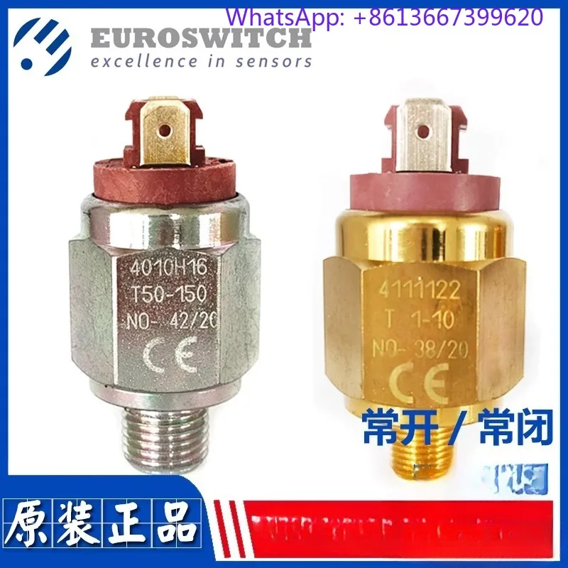 EUROSWITCH Interruptor de presión ajustable 4110122 3111112 4111222 3110222.1PCS