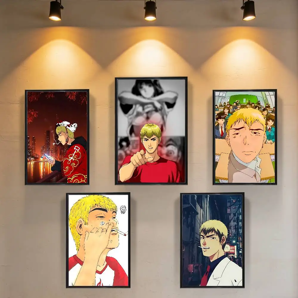 

Abstract Campus GTO Poster Prints Wall Art Painting Picture Gift Living Room Bar Restaurant Dec Sticker Large