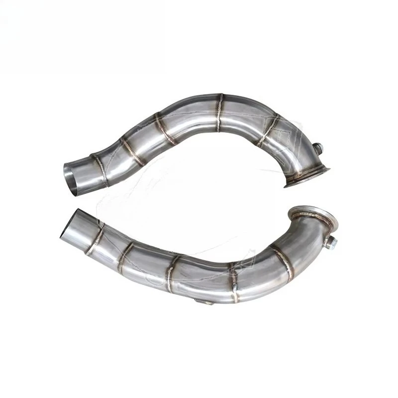 M performance exhaust downspout for F10 F12 F13 M5 M680mm S63