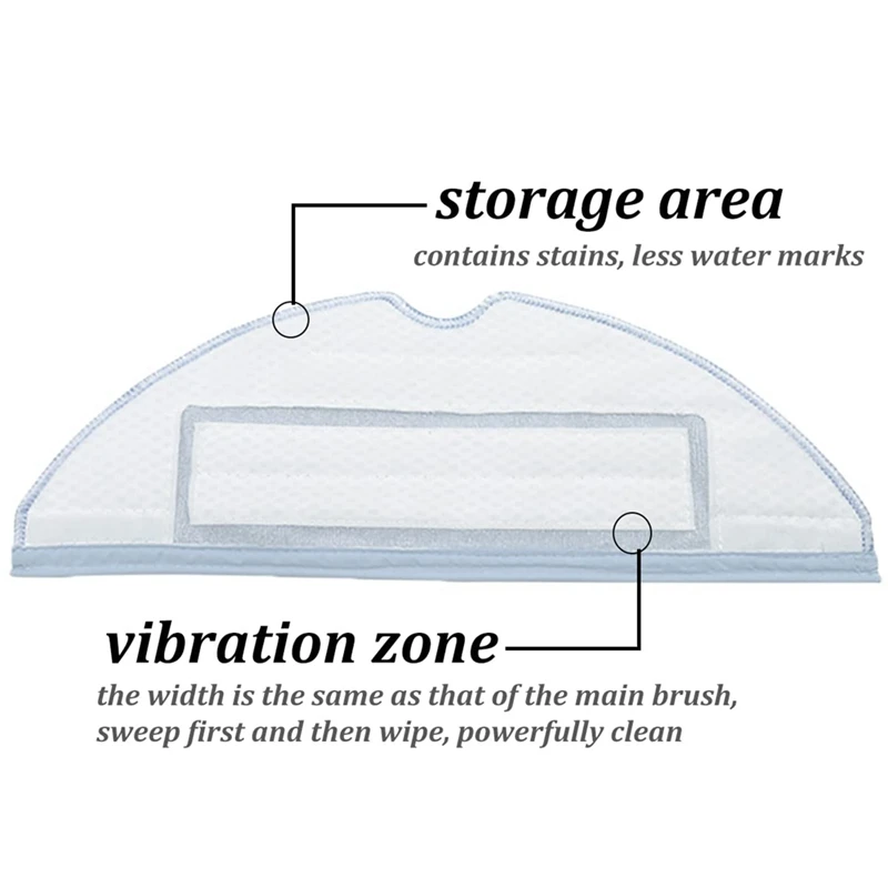 Replacement Side Brush HEPA Filter Mop Pad Compatible For Roborock S7 T7S Robot Vacuum Cleaner Accessories