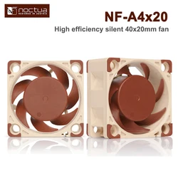 Noctua NF-A4x20 40x40x20mm Cooling fan 5V/12V and 3pin /4pin PWM quiet For Computer Case Cooling CPU cooler Radiator Replace fan