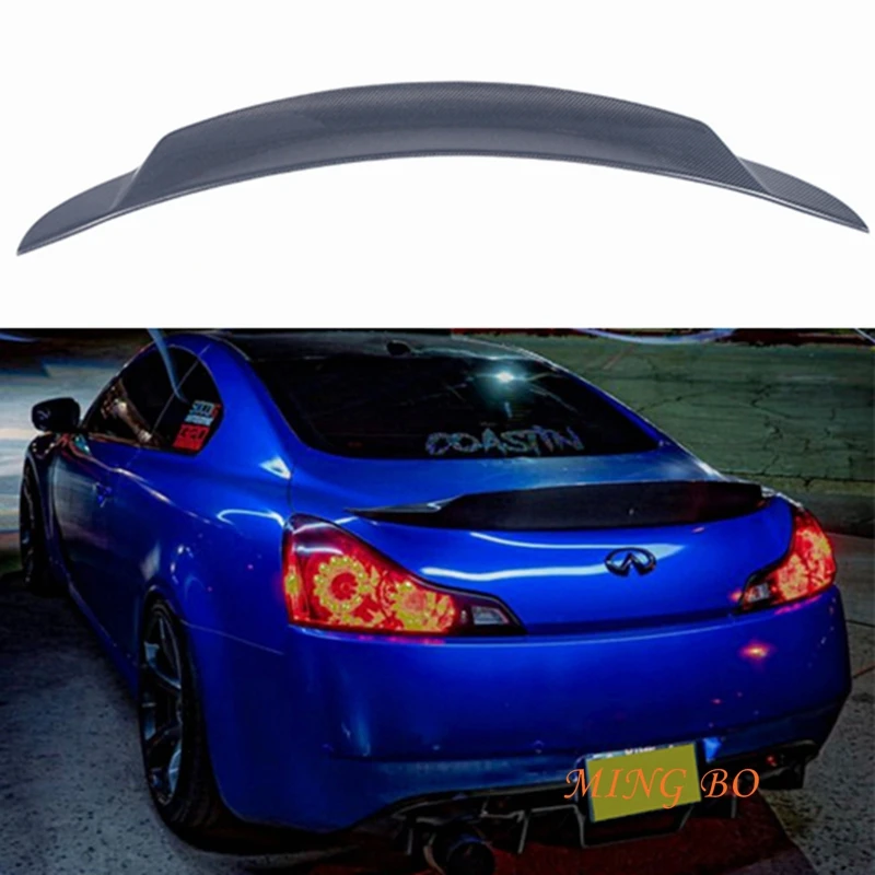 

FOR Infiniti G Series G37 coupe 2-Door 2007-2013 Carbon fiber / FRP Rear Spoiler Trunk wing