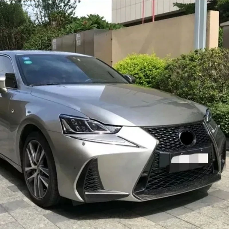 

Высококачественный передний бампер из АБС-пластика для Lexus IS200 2016-2020, обновление в стиле F-Sport, с решеткой радиатора