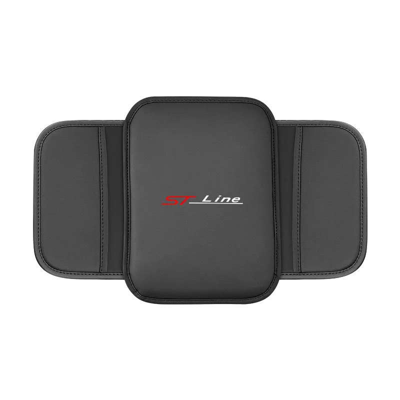 Car Center Console Armrest Box Mat Cushion For ST Line MK3 MK2 MK5 Fiesta Focus ST Kuga Mondeo Auto Accessories view 4