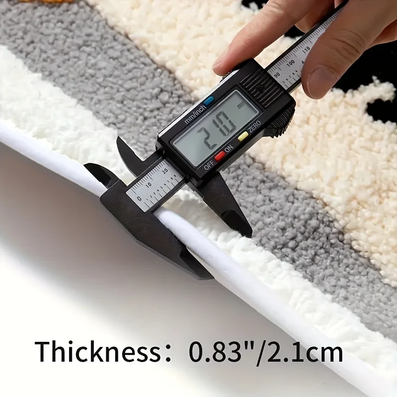 Super Thick Cartoon Bathroom Floor Mat, Super Absorbent, Fast Drying, Anti Slip, Chair Floor Mat, Entrance Carpet
