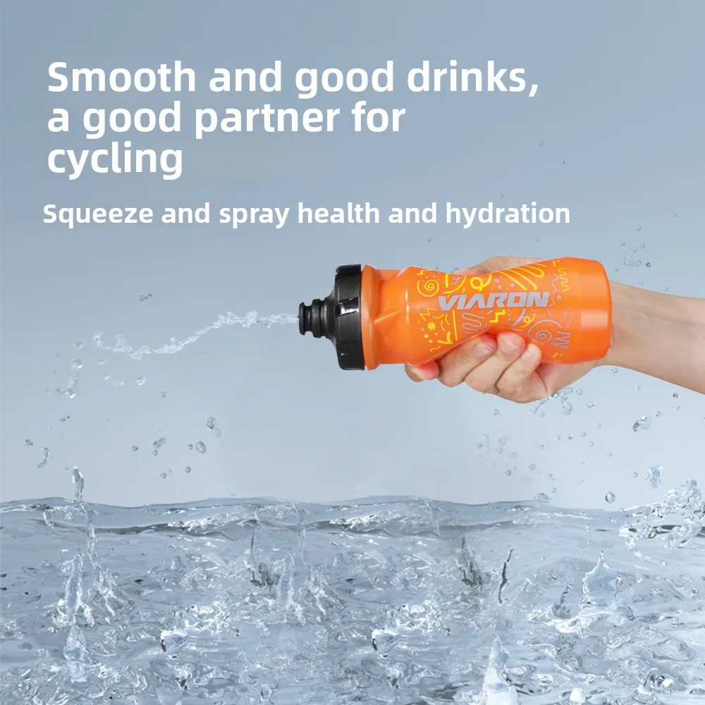 

Cycling Kettle Mountain Bike Outdoor Cycling Plastic Water Cup Portable Extrusion Sports Kettle