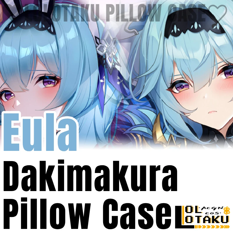 Body Pillow Cover - غطاء وسادة Eula Dakimakura Genshin Impact