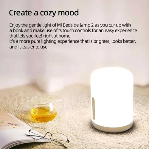 Imagen 2 del producto Lámpara de noche Original Xiaomi Mijia 2 mesa inteligente LED luz nocturna MJCTD02YL 12V-1A