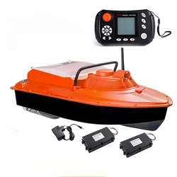 20A İki Pil Otomatik Dönüş Yemleri Yem Turuncu Balıkçılık Jabo 2 Gps Otopilot Yem Teknesi
