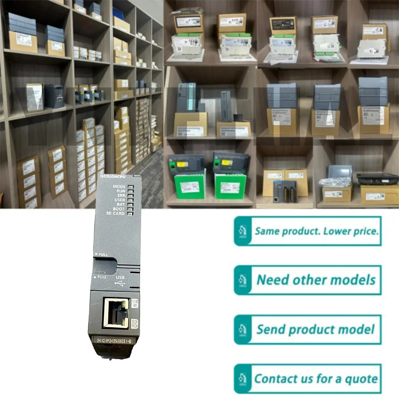 

New Original Q03UDVCPU PLC Module Spot