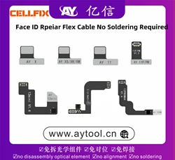 AY A108 Dot Matrix Repair Flex Dot Projector Read Write Face ID Repair No Welding A108 External Cable For iPhone X-12 Pro MAX