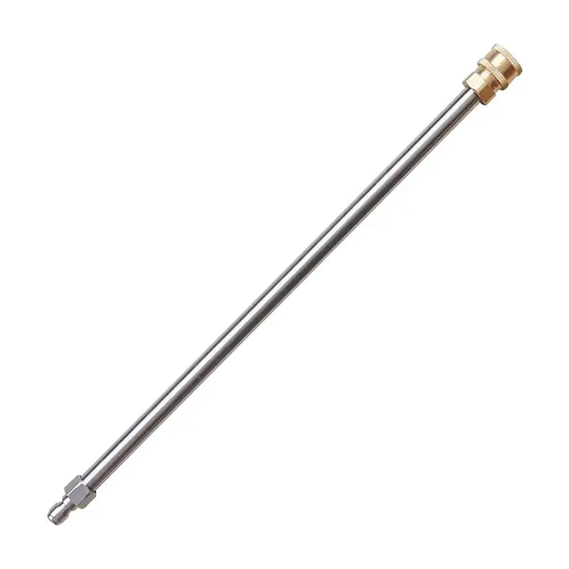 

High Pressure Washer Extension Wand 15 Inch Power Washer Lance Rod 4000 PSI 1/4 Inch Quick Connect Pressure Washer Wand Extender