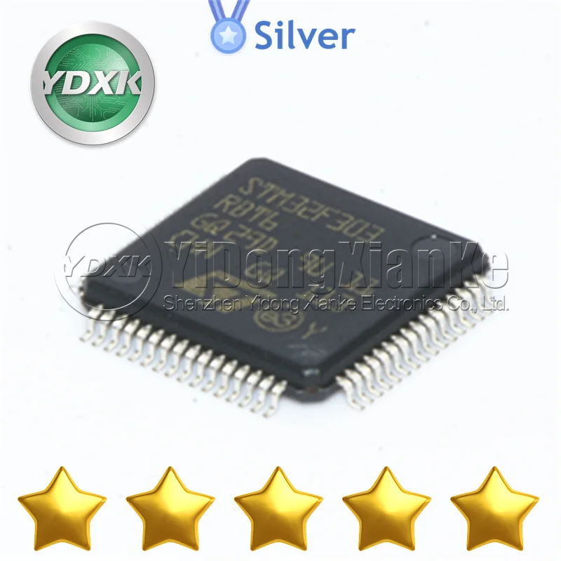 STM32F303RBT6 QFP64 Electronic Components STM32F334R8T6 STM32F401RBT6 STM32F401RET6 STM32F405RG STM32F405RGT6 STM32F411RCT6