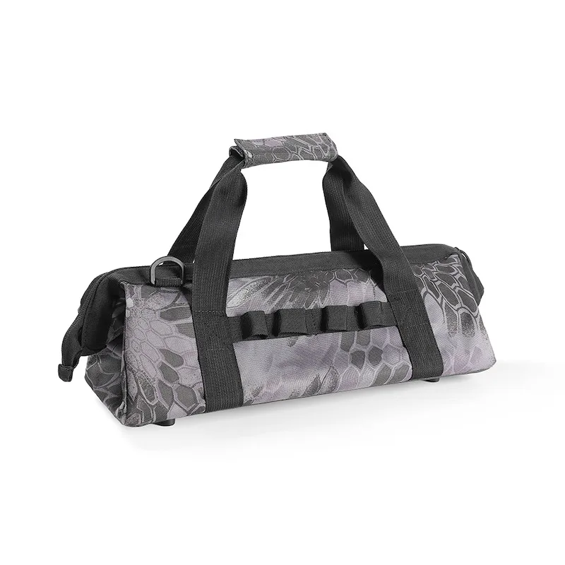 

Camping Tool Bag Large Capacity Wide Mouth Storage Tool Bag Water Resistant Ground Nail Ground Hammer Handbag