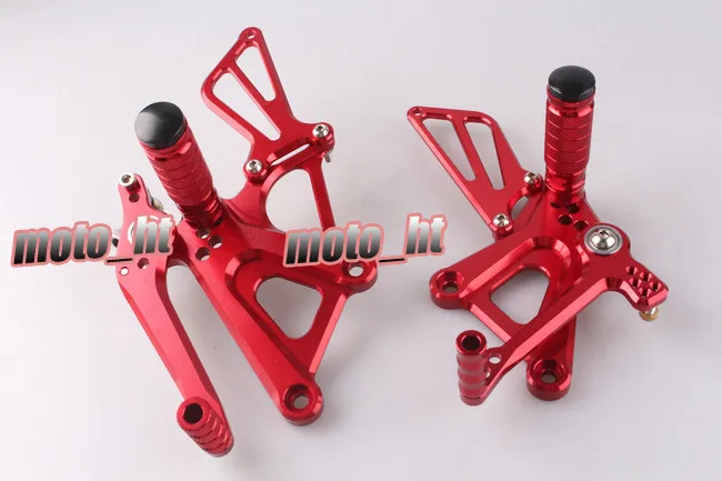 GZYF CNC Motorcycle Adjustable Rearset Rear Set Footpegs Foot Rest Peg For Honda CBR 250R CBR250R 2008 2009 2010 2011 2012 2013