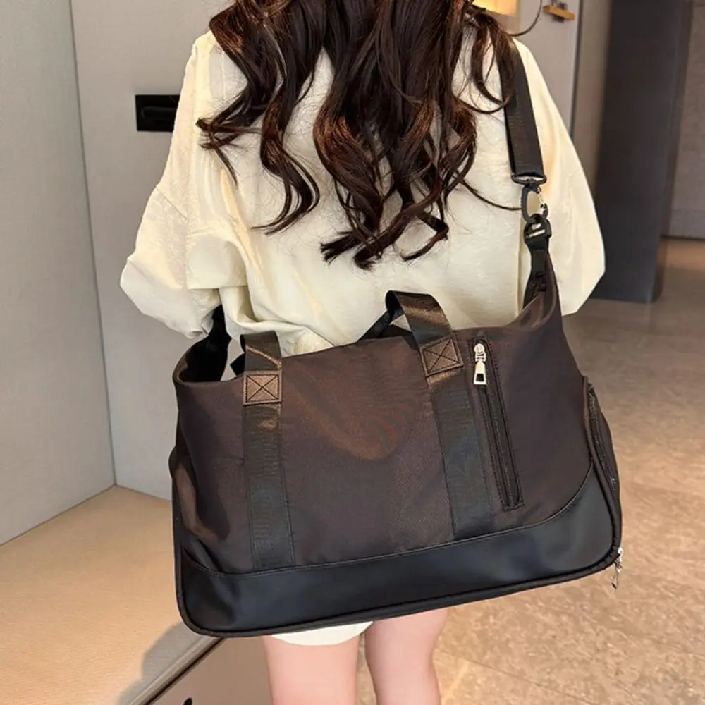 Nylon Yoga Training Bag Multifunctional Large Capacity Sports Fitness Bag Waterproof Portable Travel Tote Bag Business