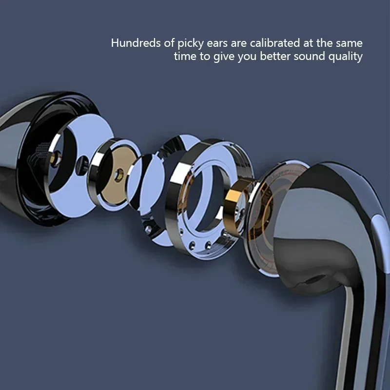 سماعات بلوتوث لاسلكية بشريط حول الرقبة، جودة صوت عالية، بطارية ستيريو، عرض HD للمكالمات الصوتية، سماعات رياضية، منتج جديد 2025 #5