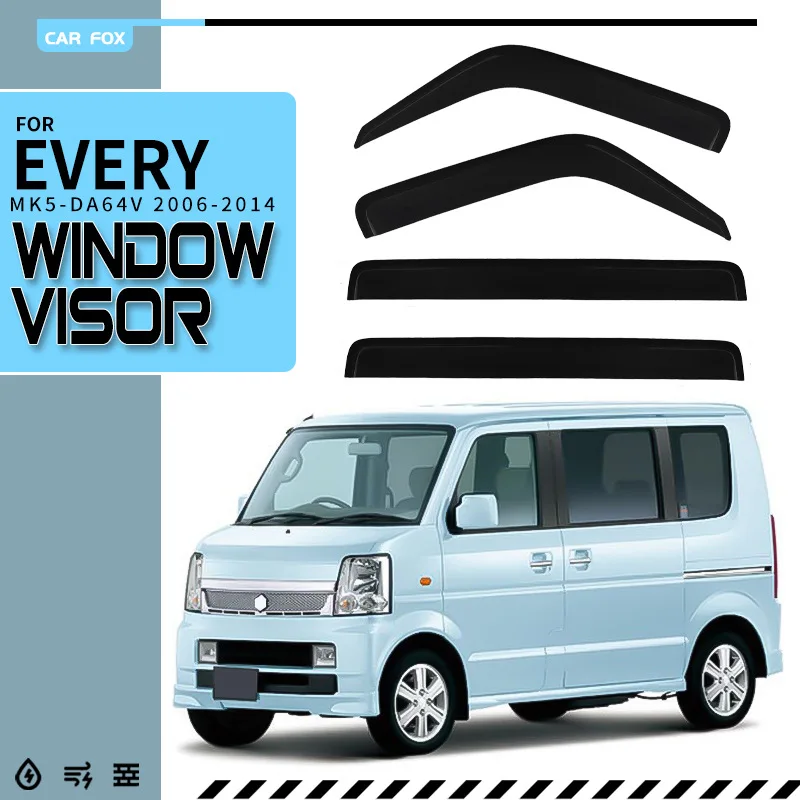 

Для Suzuki Every Landy 1999-2015+ Дефлекторы окон, козырьки от дождя и солнца, аксессуары для авто