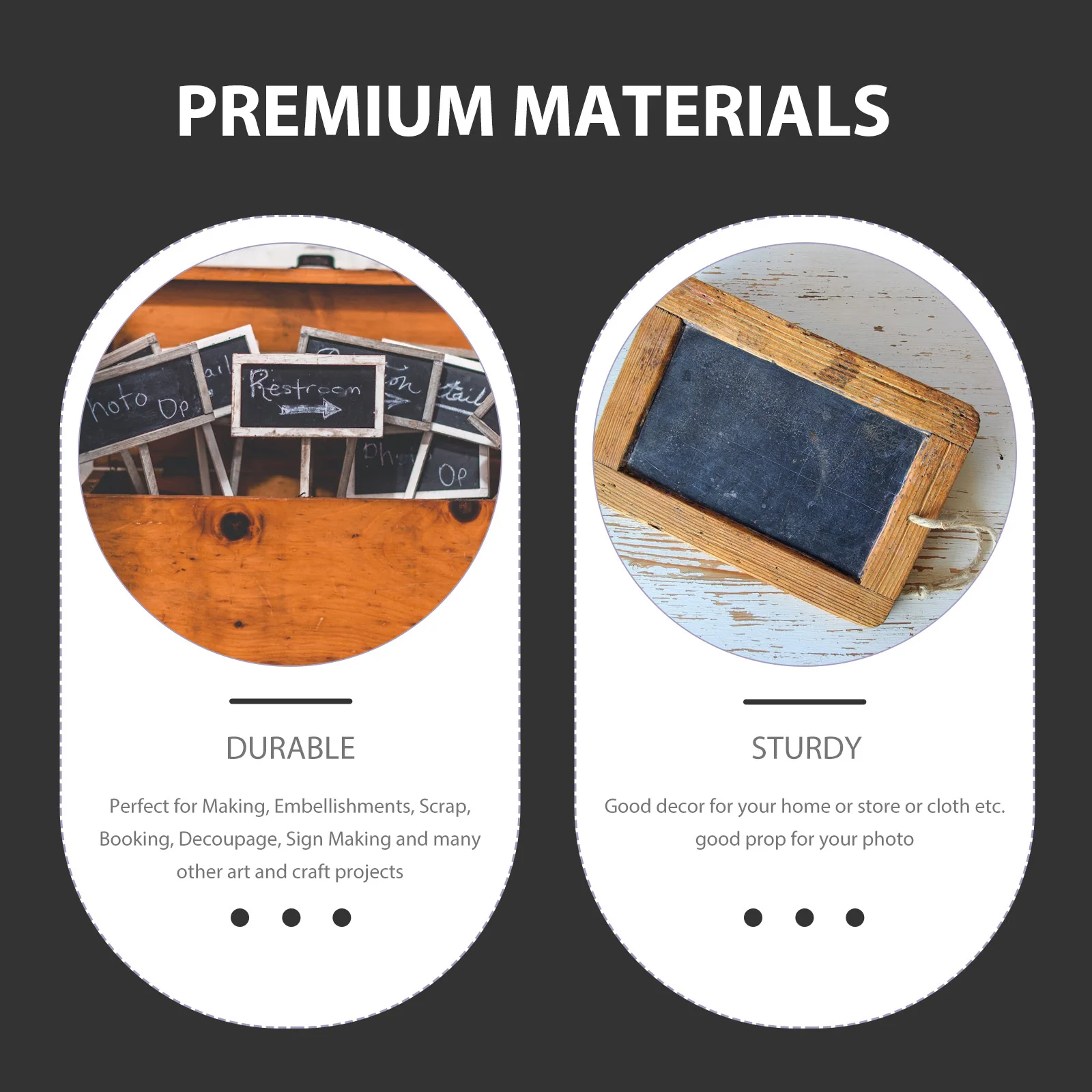 

20Pcs 50mm Water Drop Wooden Chip DIY Handmade Ornaments Interior Decoration Creative Gifts Wood Piece DIY Craft