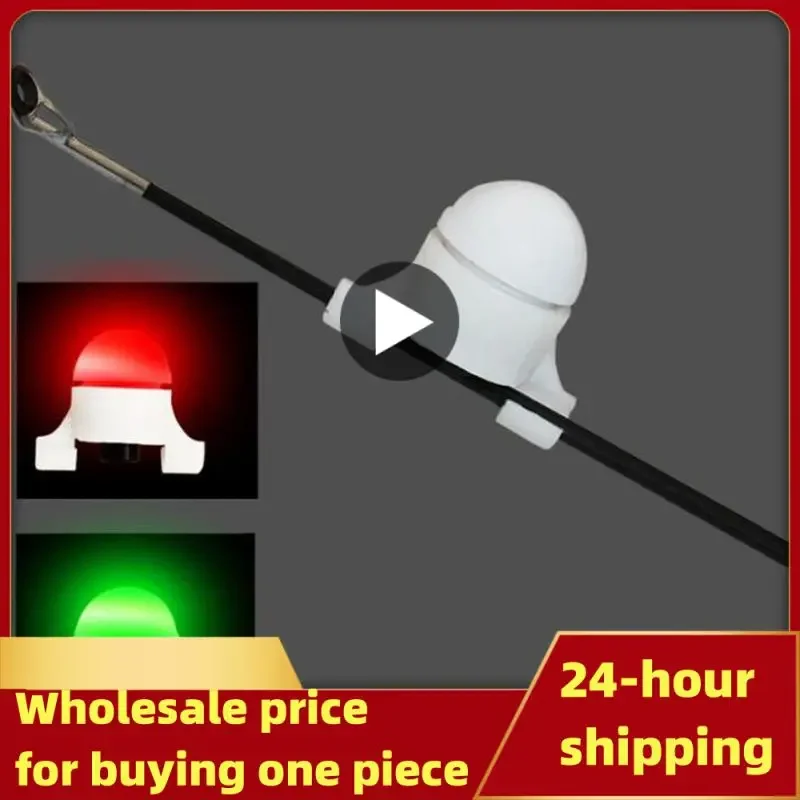 Fishing Bite Alarm Night Alarm Alert Strike Bite Fishing Rod Tip Clip On Fish Bite Alarm LED Light Strike Alert Glow Alarm