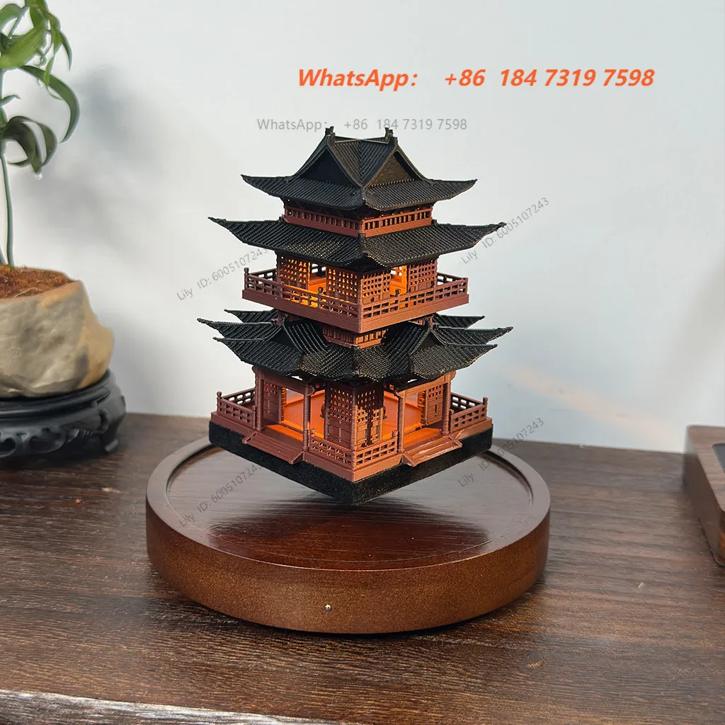 Maglev antique pavilion, ornament decoration
