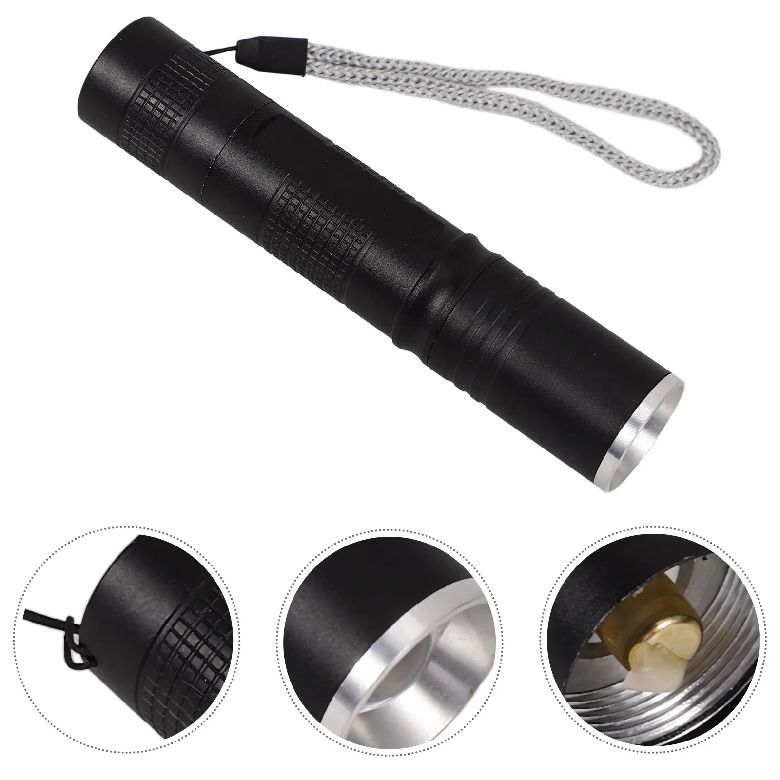 

Ultra Bright LED Rechargeable Torch Waterproof Flashlight Portable High Lumens for Camping Dog Walking Outdoor Activities