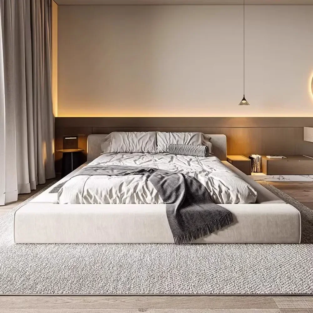 Unique Teenage Girls Bed Double Minimalist Headboards King Beds Luxury Nightstands Mobili Per La Casa Bedroom Decoration