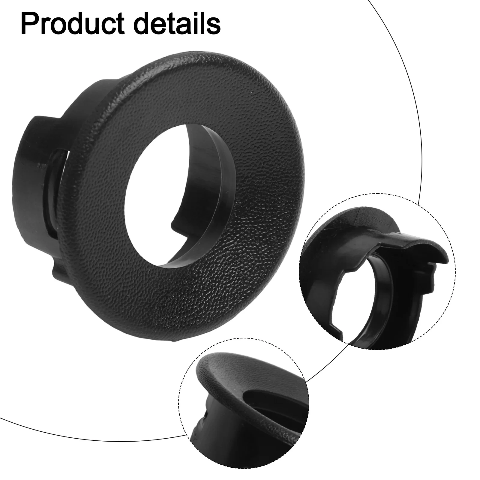 Compatible Rear Park Assistance Replacement Locking Ring Bezel for For Ram & For Promaster Vehicles Part #68195941AB