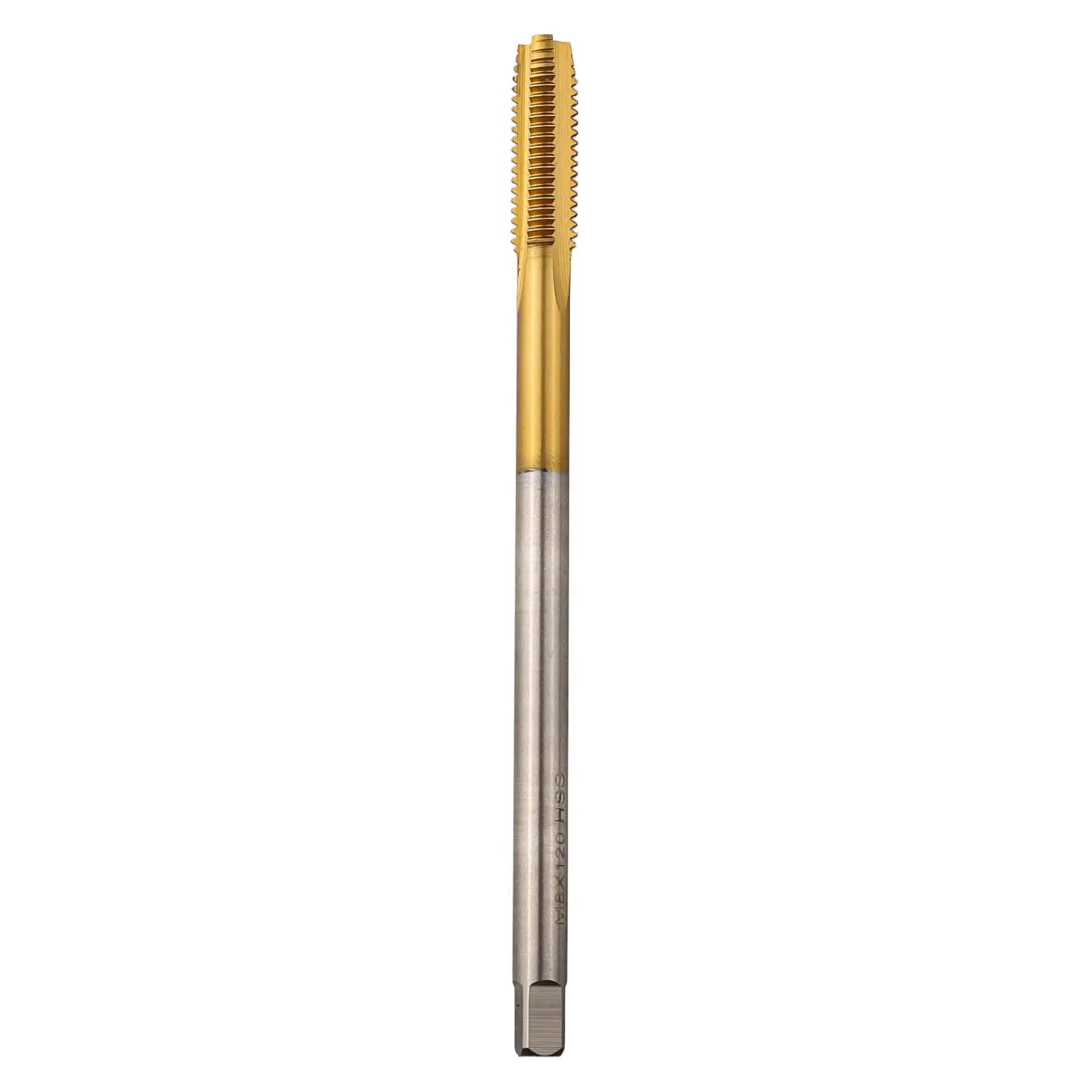 

Metric Thread Tap M8 x 1 25 in HSS with TiCoating 120mm Length for Enhanced Performance in Metal Tapping Applications