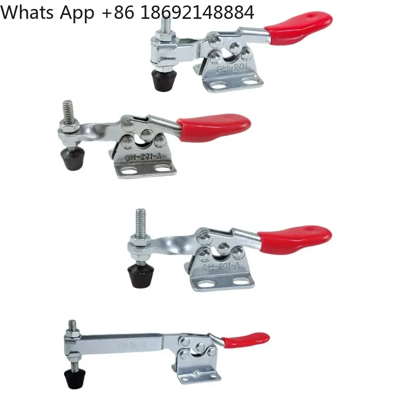 Quick Clamp Elbow Clamp Head GH-201 for Stainless Steel Long Pressure Bar Compressor Test Rack Fixture