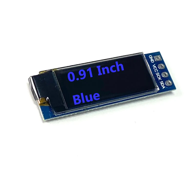 Módulo de pantalla LCD oLED de 0,91 ", IIC 12832, Compatible con 3,3 v-5v