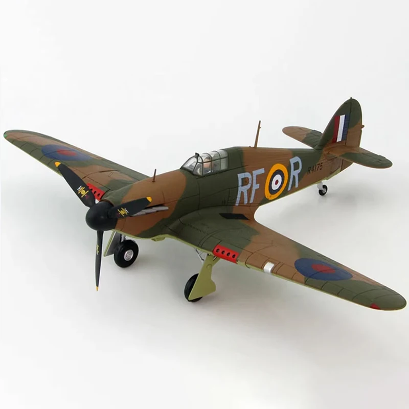 Diecast 1:48 Scale HA8601 British Air Force Hawker Hurricane Mk.I Alloy Finished Simulation Model Souvenir Gifts For Adult Boy