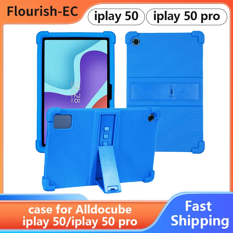 

Soft Silicon Case for Alldocube iPlay50 10.4 inch Tablet Cover Rotation Full Body Protect for iPlay 50 Pro Silicon Case