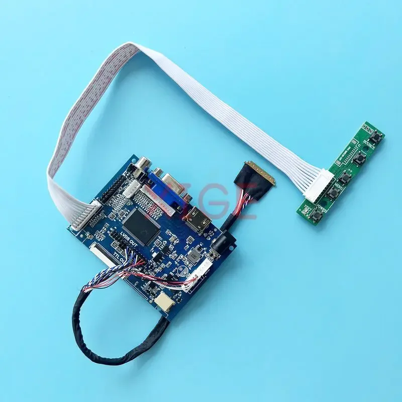 

Для LTN140AT07 LTN140AT08 плата драйвера контроллера 40-контактный LVDS 14 "сделай сам модификация комплект монитор для ноутбука 2AV VGA 1366x768 HDMI-совместимый
